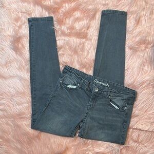 Aeropostale Gray Lola‎ Jegging Low Rise Jean Size 8